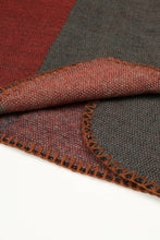 Load image into Gallery viewer, Color Block Open Front Poncho