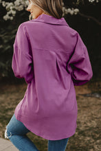 Load image into Gallery viewer, Button-Up Roll-Tab Sleeve Shirt