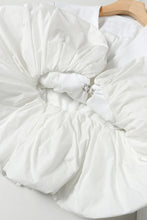 Load image into Gallery viewer, GAWQO Bubble Hem V-Neck Blazer