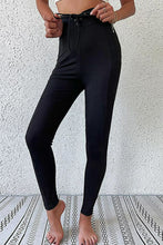 Load image into Gallery viewer, Lace-Up Skinny Pants