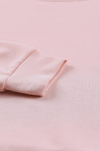 Load image into Gallery viewer, Side Snap Detail Round Neck Sweatshirt