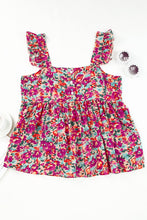 Load image into Gallery viewer, Floral Baby Doll Tank