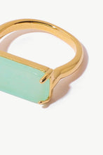 Load image into Gallery viewer, 18K Gold-Plated Natural Stone Ring