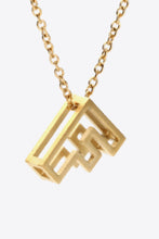 Load image into Gallery viewer, A to J Letter Pendant Nekclace