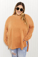 Load image into Gallery viewer, Zenana This Weekend Full Size Melange Jacquard High-Low Sweater