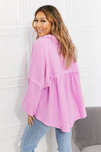 Load image into Gallery viewer, Zenana Fly High Balloon Sleeve Babydoll Top