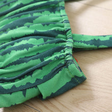 Load image into Gallery viewer, Baby Girl Watermelon Print Bow Cropped Top and Skort Set