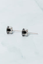 Load image into Gallery viewer, GNJ MANUFACTURING Round Cubic Zirconia Stud Earrings