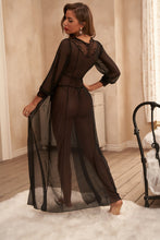 Load image into Gallery viewer, Scalloped Flounce Sleeves Cover Up