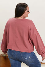 Load image into Gallery viewer, Jade By Jane Smiles Forever Full Size Smile Graphic Long-Sleeve Tee