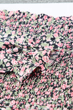 Load image into Gallery viewer, Ditsy Floral Off-Shoulder Smocked Crop Top