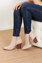 Load image into Gallery viewer, Qupid It's Always Been You Tassel Detail Booties