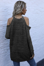 Load image into Gallery viewer, Cold Shoulder Long Sleeve Sweater