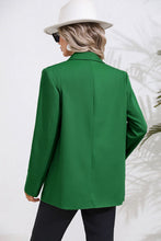 Load image into Gallery viewer, Lapel Collar Long Sleeve Blazer