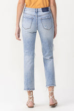 Load image into Gallery viewer, Lovervet Full Size Amari Destroyed High Rise Crop Straight Jeans