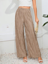Load image into Gallery viewer, High Waist Relax Fit Long Pants