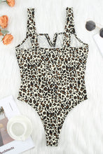 Load image into Gallery viewer, Sleeveless Notched Neck Bodysuit