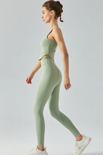 Load image into Gallery viewer, Cutout Curved Hem Sports Tank