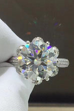 Load image into Gallery viewer, 5 Carat Moissanite Side Stone Ring