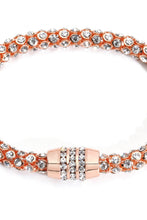 Load image into Gallery viewer, Inlaid Rhinestone Copper Bracelet