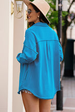 Load image into Gallery viewer, Button Front Shacket with Pockets