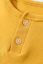 Load image into Gallery viewer, Baby Long Sleeve Henley and Pants Set