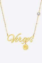 Load image into Gallery viewer, Constellation Pendant Zircon Necklace