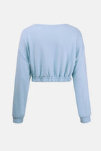 Load image into Gallery viewer, Elastic Hem Crop Top and Pants Set