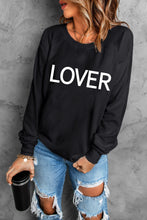 Load image into Gallery viewer, DIBS LOVER Dropped Shoulder Sweatshirt