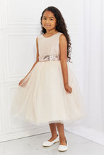 Load image into Gallery viewer, Kid's Dream Little Miss Classy Tutu Dress in Light Apricot