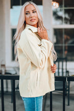 Load image into Gallery viewer, Pocketed Button Ribbed Textured Shirt