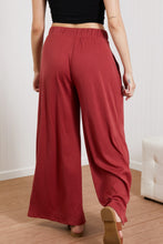 Load image into Gallery viewer, Jade By Jane Lookin' Chic Full Size Wide Leg Pants