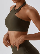 Load image into Gallery viewer, Halter Neck Sleeveless Cropped Tank Top