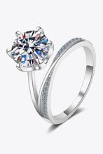 Load image into Gallery viewer, 3 Carat Moissanite 6-Prong Ring