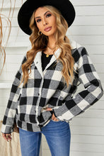 Load image into Gallery viewer, Plaid Fleece Lining Jacket