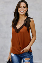 Load image into Gallery viewer, Lace Cami V-Neck DIBS 619 COLOR