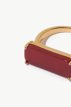 Load image into Gallery viewer, 18K Gold-Plated Natural Stone Ring