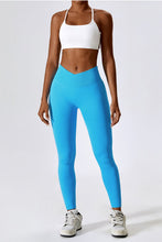 Load image into Gallery viewer, Slim Fit Wide Waistband Sports Leggings