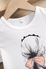 Load image into Gallery viewer, Girls Graphic Tee and Joggers Set