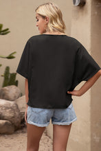 Load image into Gallery viewer, Cowl Neck Batwing Sleeve Top