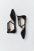 Load image into Gallery viewer, Forever Link Stud Trim Strappy Flats