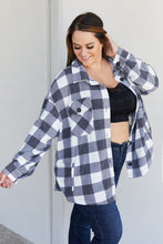 Load image into Gallery viewer, Zenana Harvest Season Full Size Plaid Shacket