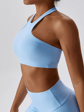 Load image into Gallery viewer, Halter Neck Sleeveless Cropped Tank Top