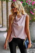 Load image into Gallery viewer, Printed Cowl Neck Tank