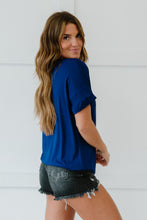 Load image into Gallery viewer, Sew In Love Tee Shirt Weather Full Size Run Pocketed Tee