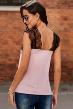 Load image into Gallery viewer, Lace Cami V-Neck DIBS 619 COLOR