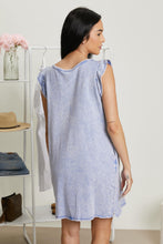 Load image into Gallery viewer, Sew In Love Cascade Springs Full Size Acid Wash Dress in Denim