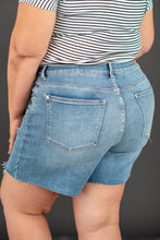 Load image into Gallery viewer, Judy Blue Elena Full Size High-Waist Cutoff Shorts