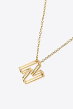 Load image into Gallery viewer, K to T Letter Pendant Necklace DIBS K-T