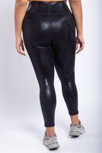 Load image into Gallery viewer, Mono B Plus Size Snakeskin Print High-Waisted Leggings